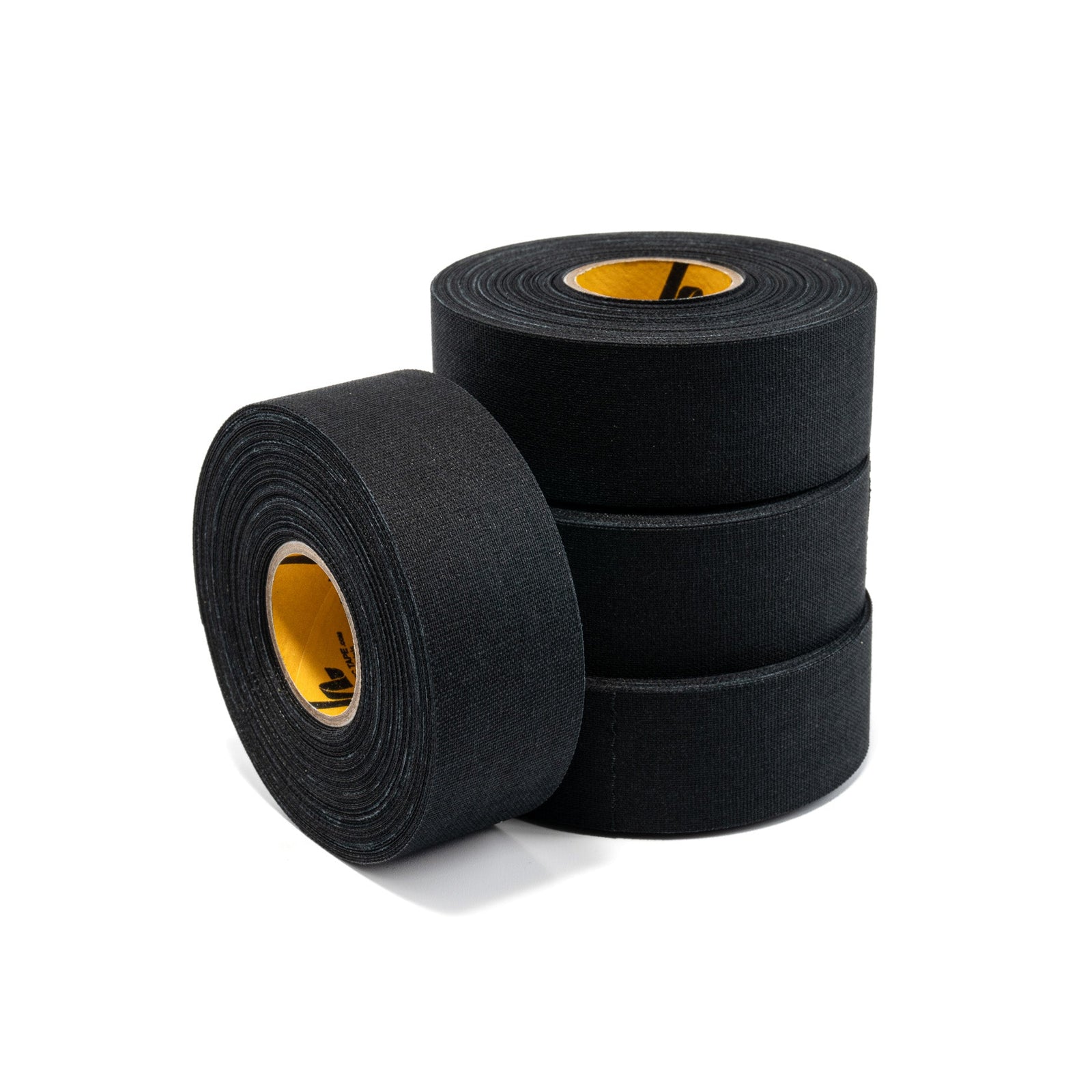 Black 1" x 15yd Athletic Tape Howies Athletic Tape 4pk