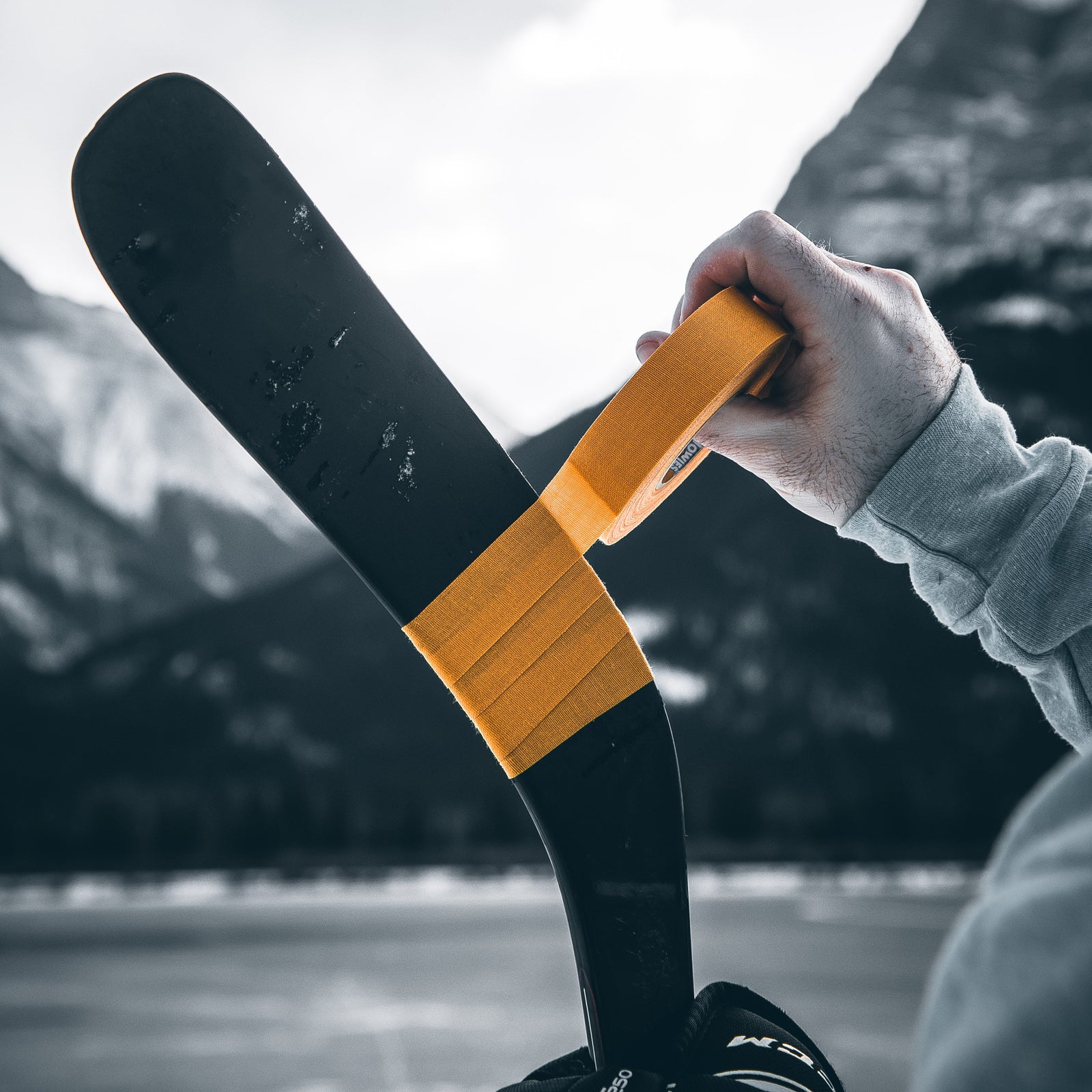 Howies Yellow Cloth Hockey Tape Cloth Tape Howies Hockey Tape