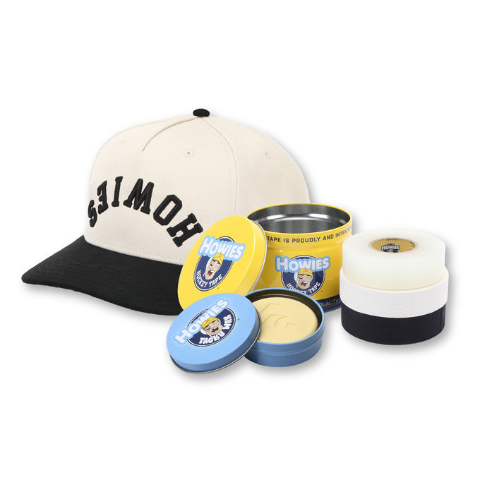 Three Stars Bundle Apparel Howies Hockey Tape Backhand Lid Tacky Wax