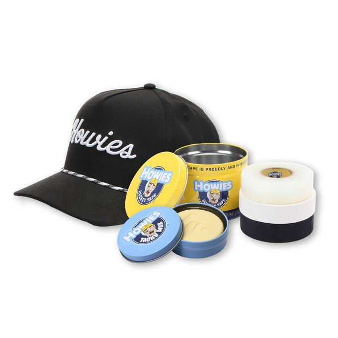 Three Stars Bundle Apparel Howies Hockey Tape Black Tour Lid Tacky Wax