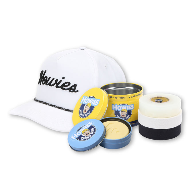 Three Stars Bundle Apparel Howies Hockey Tape White Tour Lid Tacky Wax