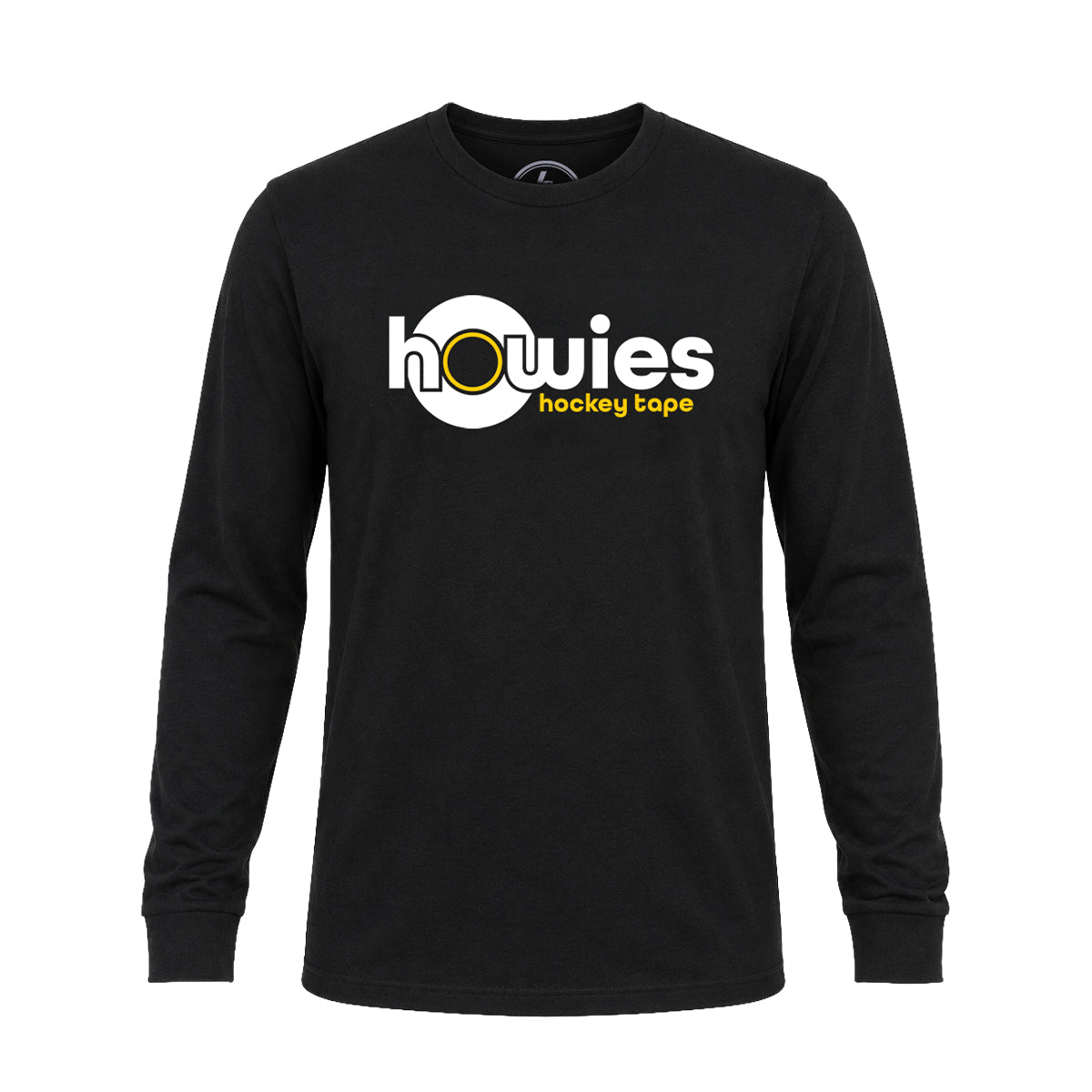 The Tee-J Long Sleeve Tees Howies Hockey Tape Black X-Small