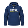 Two-Touch Performance Hoodie Hoodies Howies Hockey Tape Blue Small