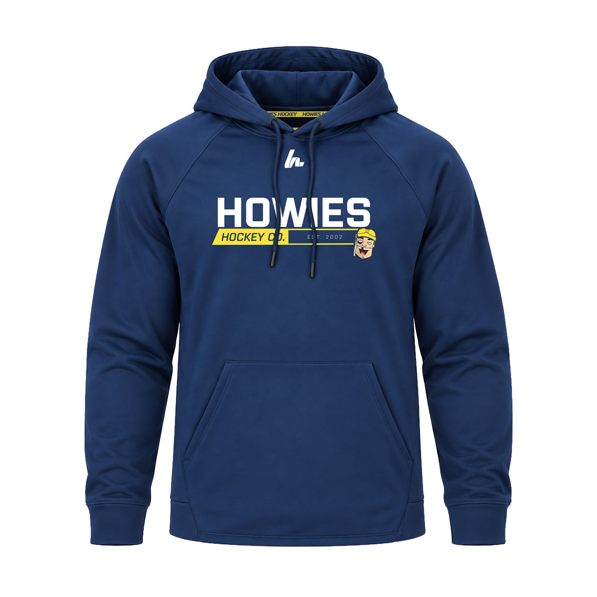 Two-Touch Performance Hoodie Hoodies Howies Hockey Tape Blue Small