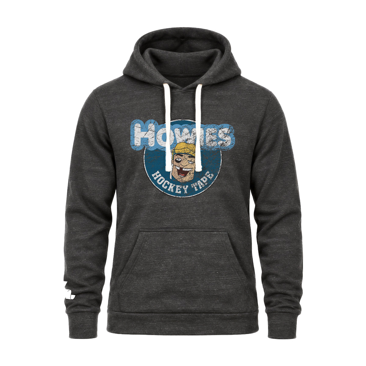 Howies Vintage Hoodie Hoodies Howies Hockey Tape Charcoal Small