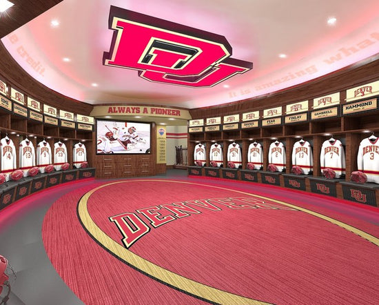 Top ten hockey locker rooms