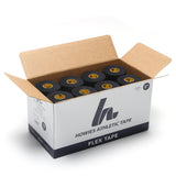 3" Black Flex Tape Flex Tape Howies Athletic Tape 16pk