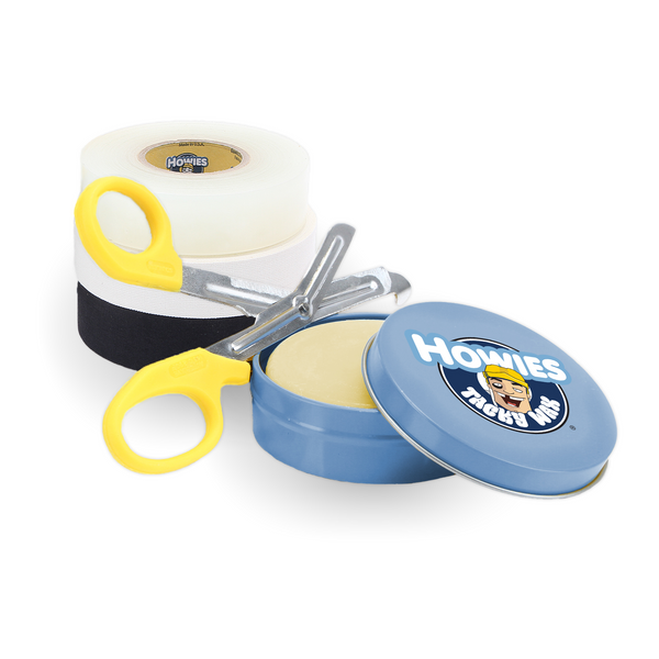 Howies TJ Bundle (Tacky Wax) Accessories Howies Hockey Tape White White White