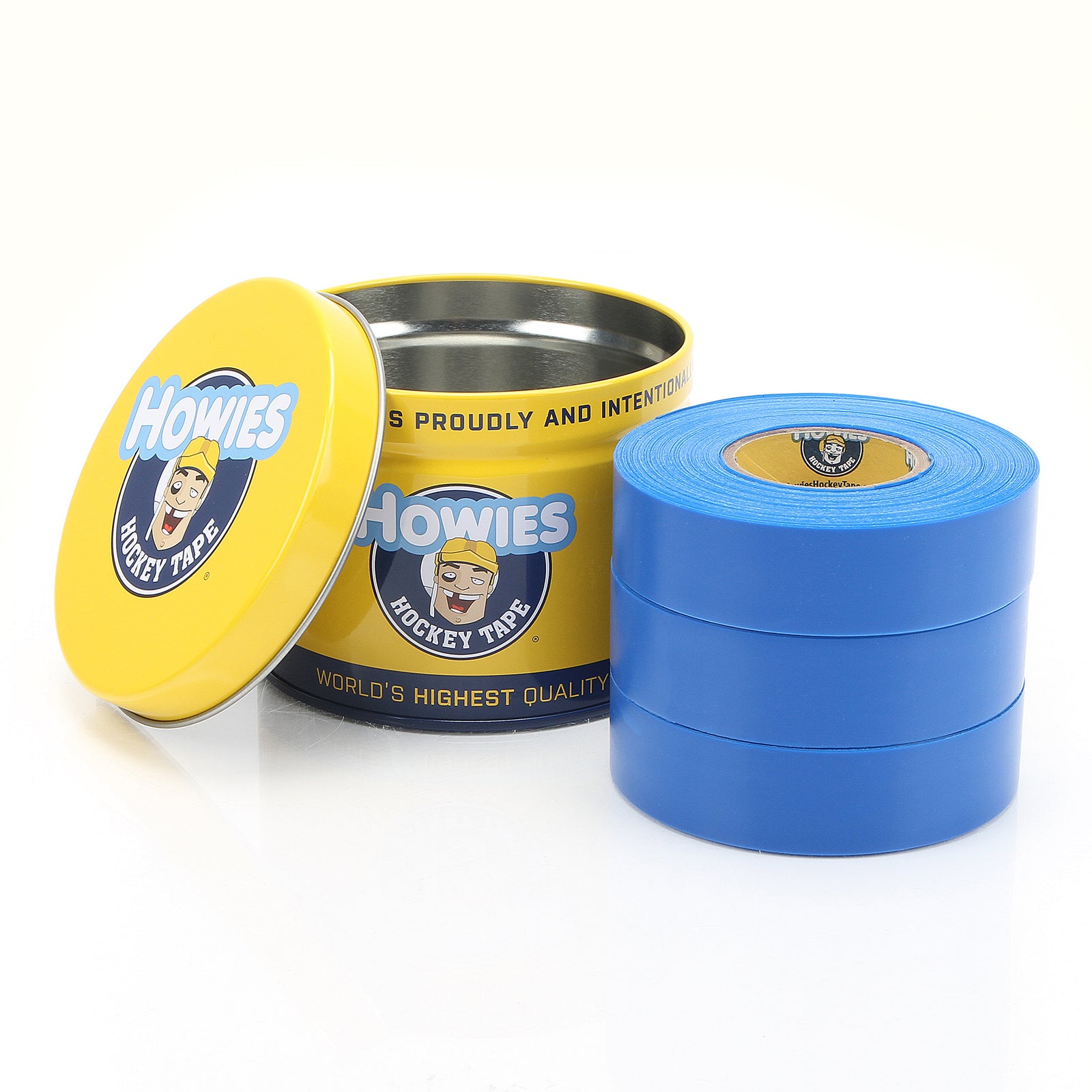 Howies Royal Blue Shin Pad Hockey Tape Shin Pad Tape Howies Hockey Tape 3pk