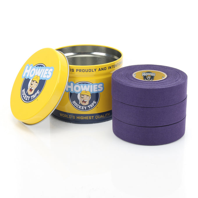 Howies Purple Cloth Hockey Tape Cloth Tape Howies Hockey Tape 3pk