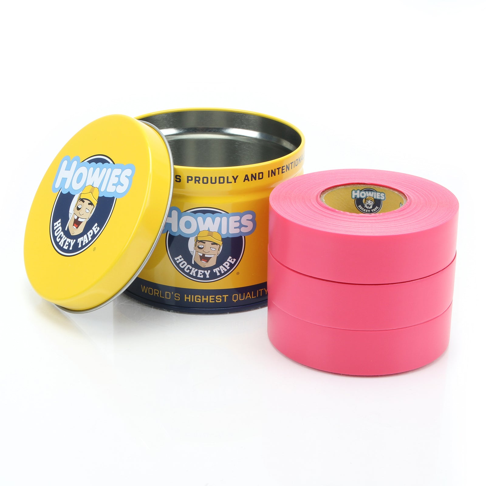 Howies Pink Shin Pad Hockey Tape Shin Pad Tape Howies Hockey Tape 3pk