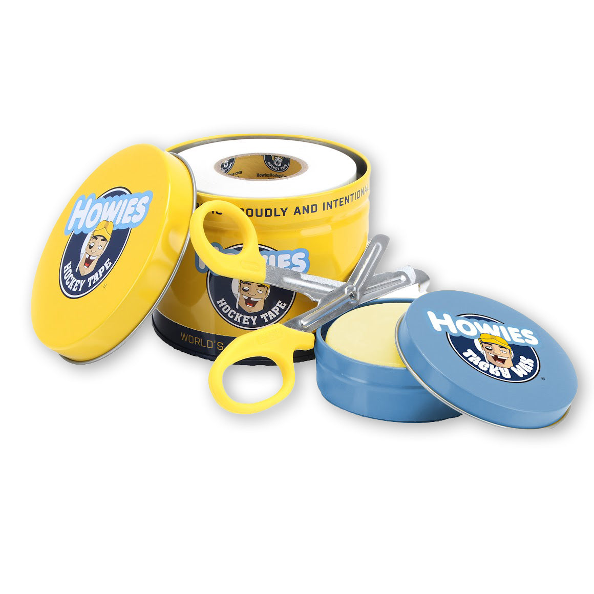 Howies TJ Bundle (Tacky Wax) Accessories Howies Hockey Tape White White White