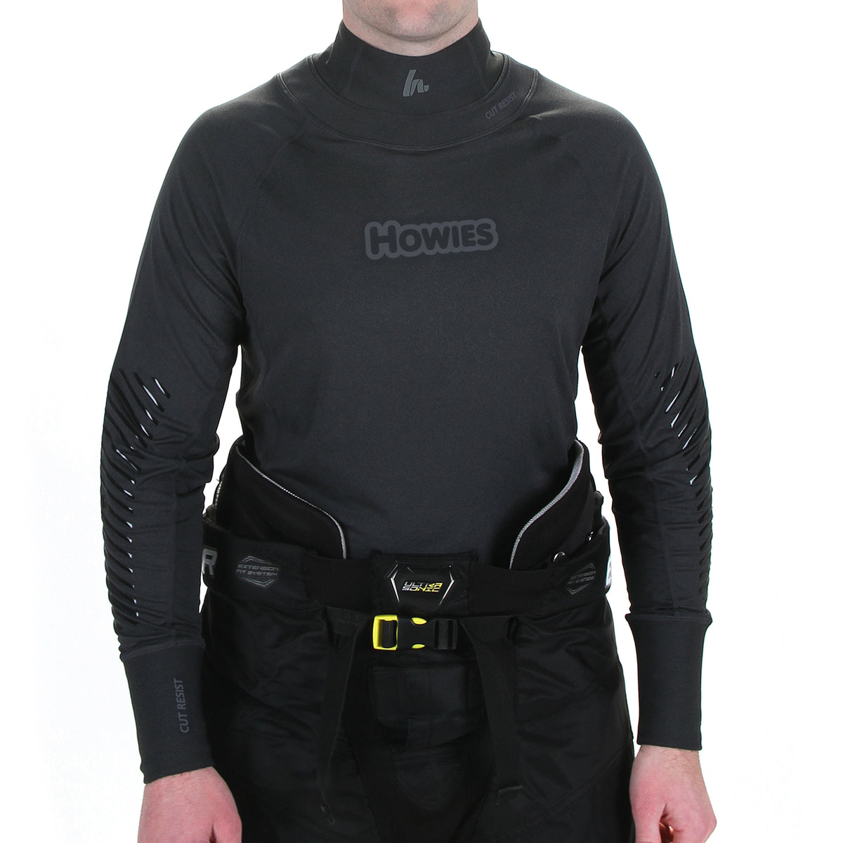 FlexProtect Pro Long Sleeve Cut-Resistant Shirt Neck Guard Howies Hockey Tape Adult Small