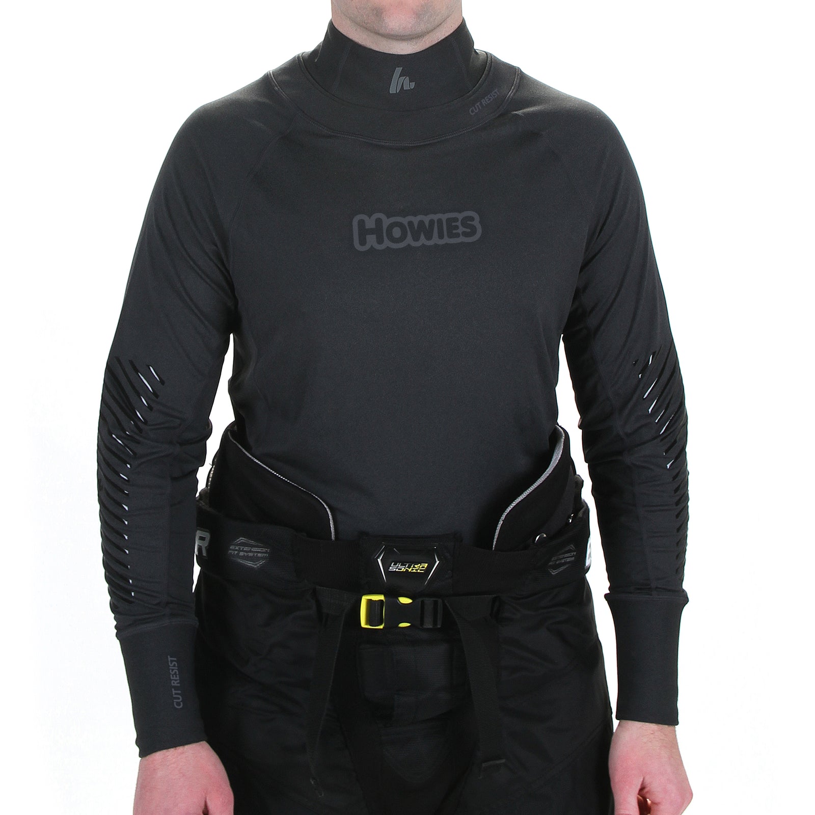 FlexProtect Pro Long Sleeve Cut-Resistant Shirt Neck Guard Howies Hockey Tape Adult Small