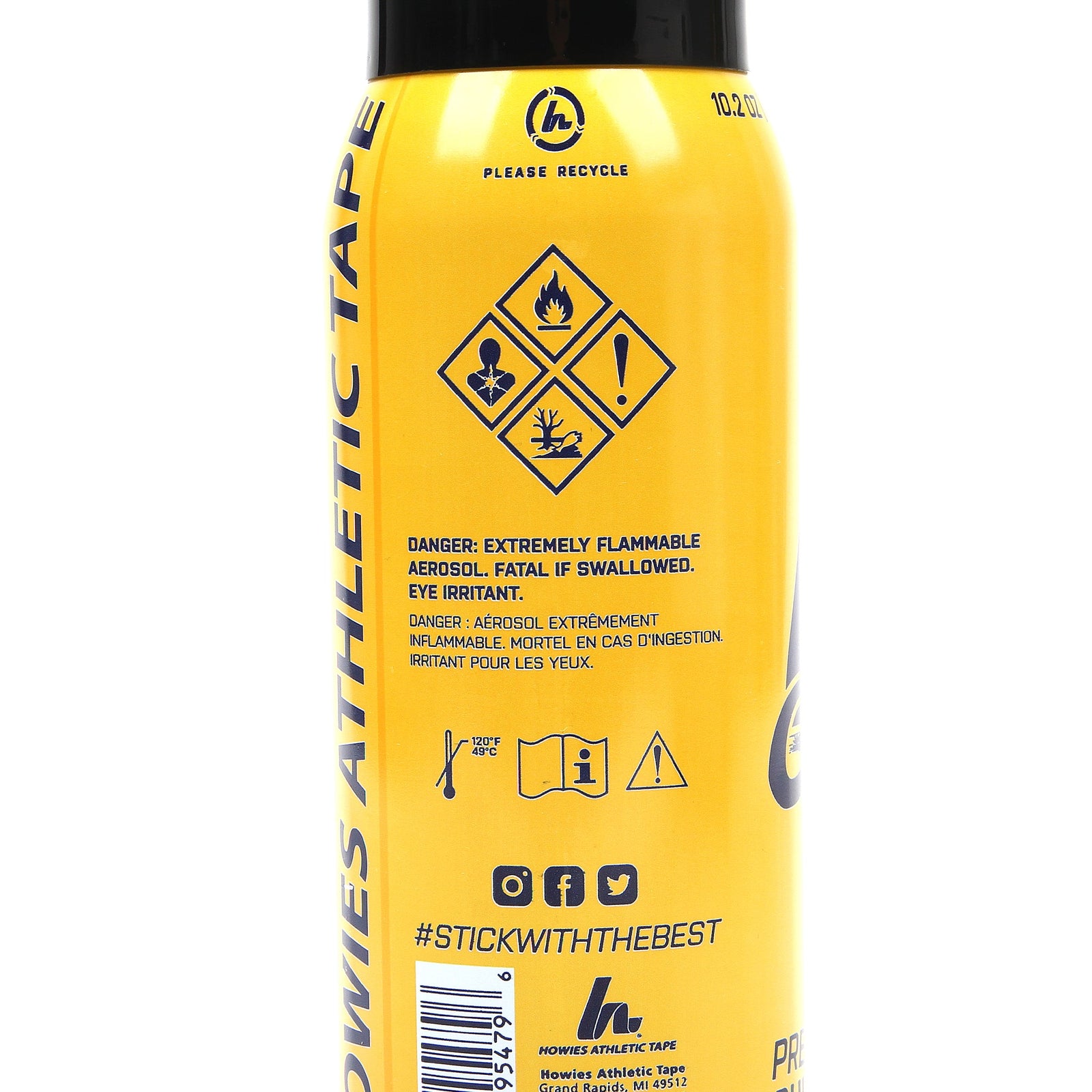 Grizz Spray Flex Freeze Howies Athletic Tape