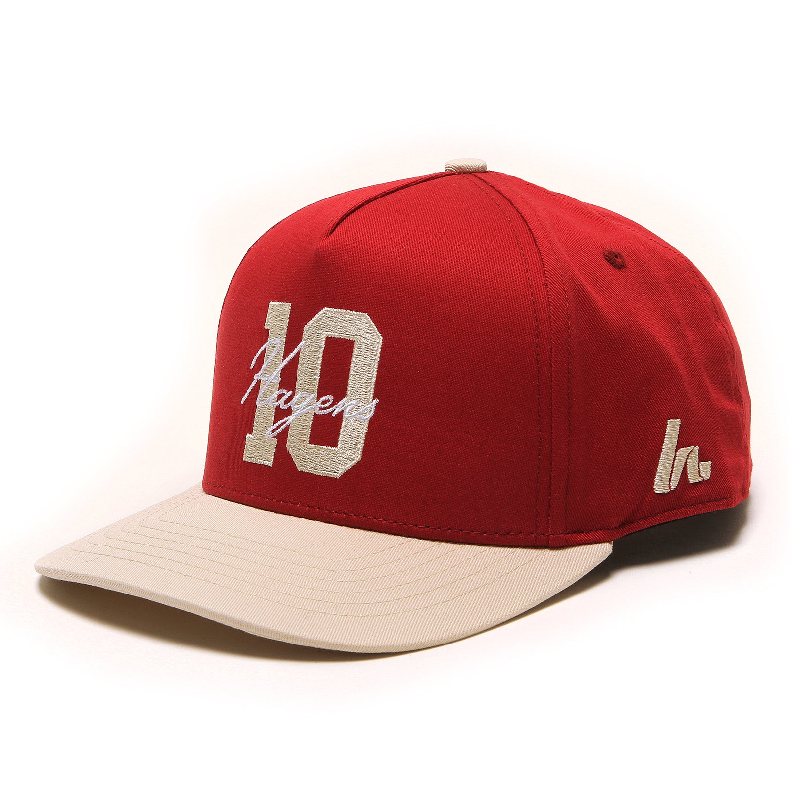 The Hagens Lid Hats Howies Hockey Tape Maroon