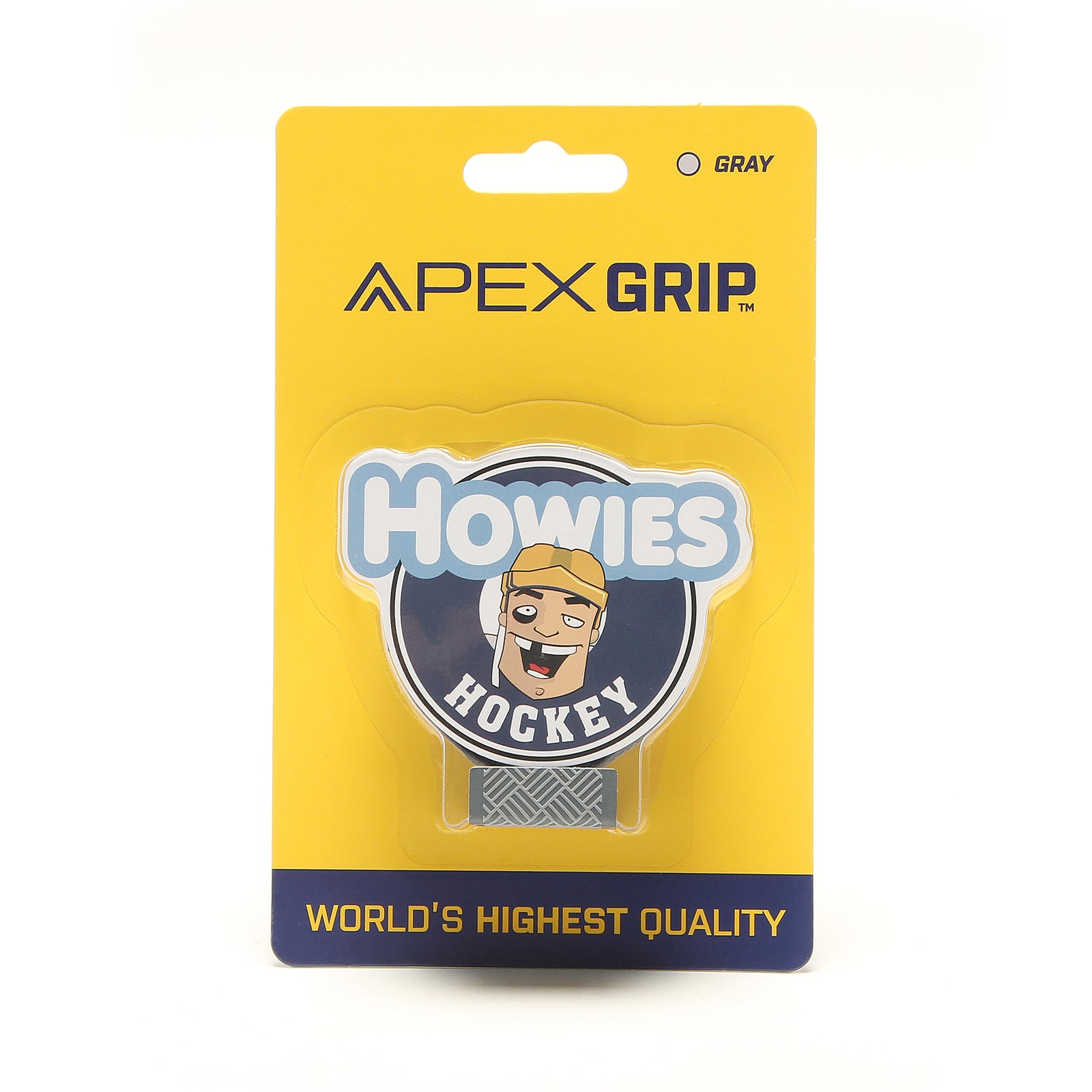 Howies Gray APEX Grip Tape Apex Grip Howies Hockey Tape