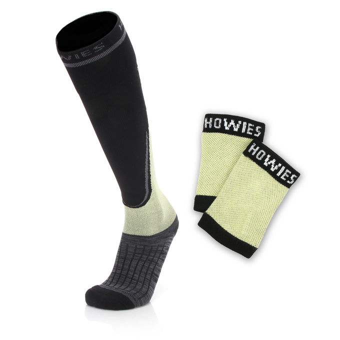 Cut-Resistant Skate Sock & Wrist Guard Bundle Accessories Howies Hockey Tape Youth Large 