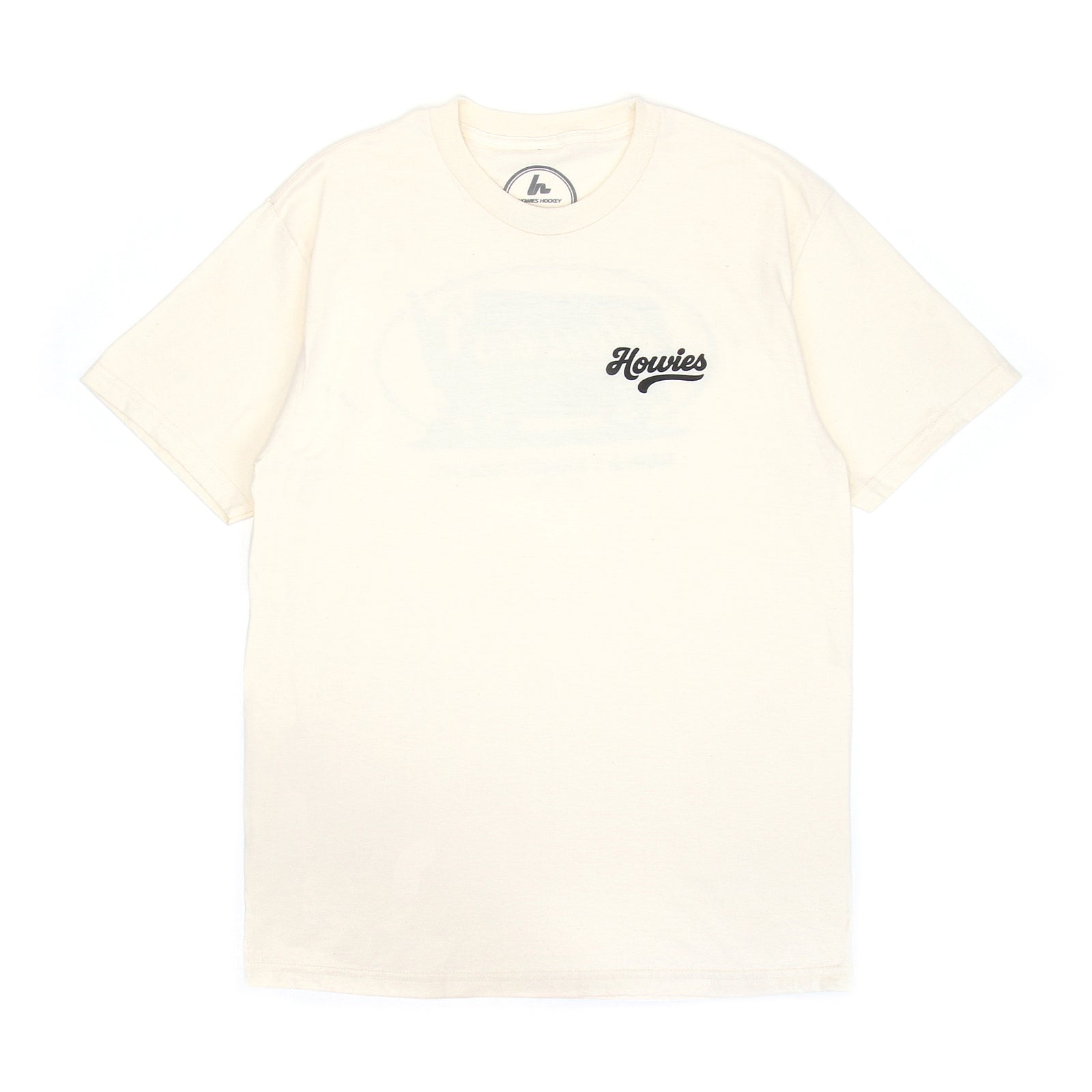The Clean Sheet Tee Tees Howies Hockey Tape Cream Small
