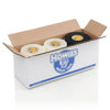 Howies Hockey Tape - 4 Black Cloth & 8 Clear Shin Pad Mixed Tape Cases Howies Hockey Tape