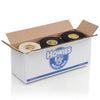 Howies Hockey Tape - 6 Black Cloth & 6 Clear Shin Pad Mixed Tape Cases Howies Hockey Tape