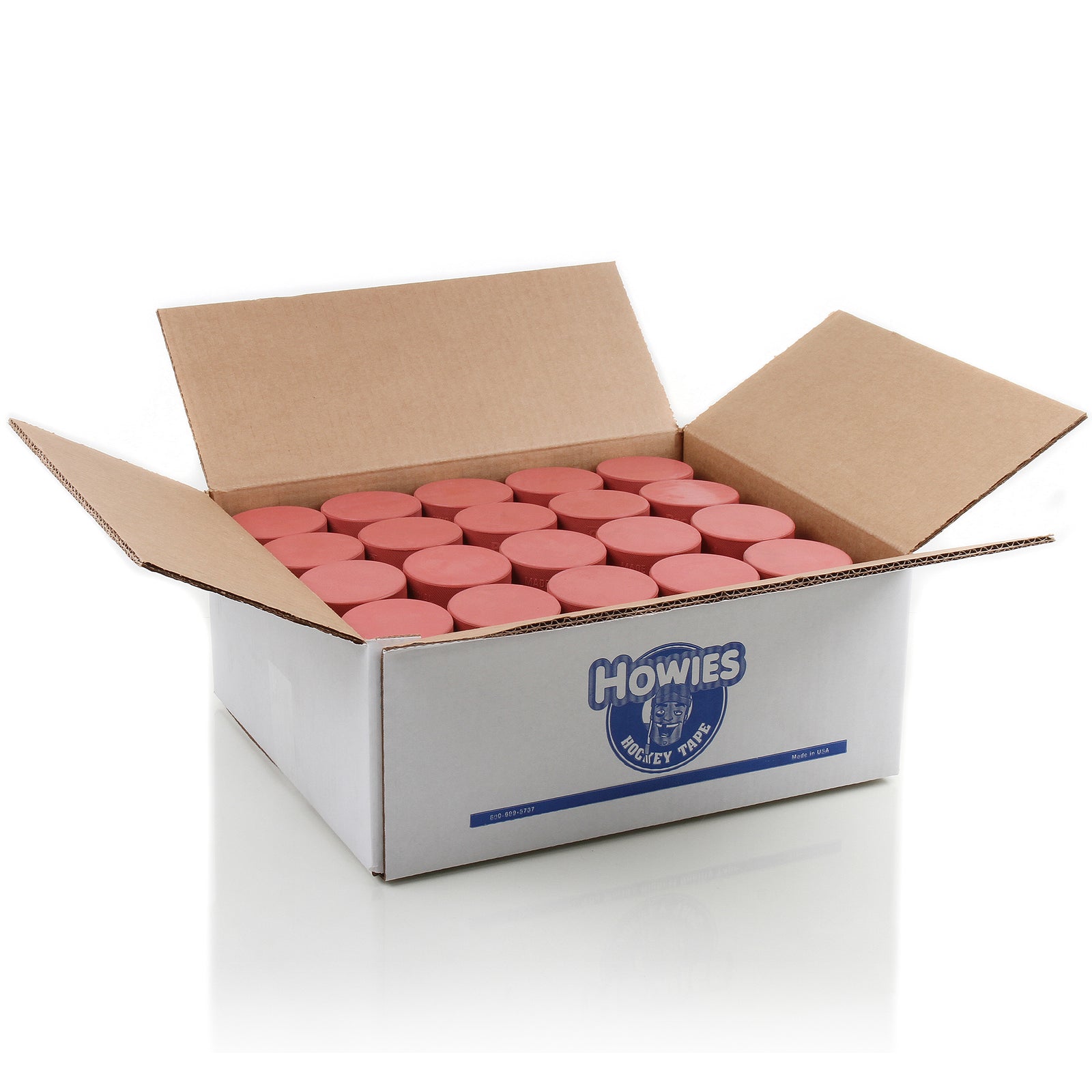 Howies 10 oz Orange Hockey Pucks Hockey Pucks Howies Hockey Tape 100pk