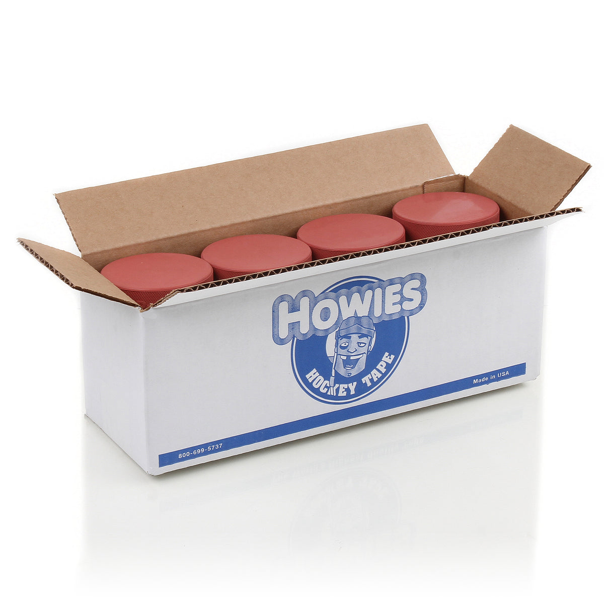 Howies 10 oz Orange Hockey Pucks Hockey Pucks Howies Hockey Tape 25pk
