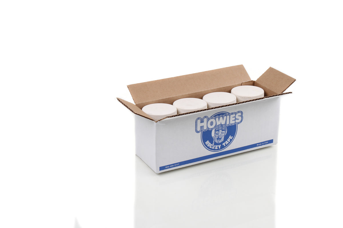 Howies White Training Hockey Pucks Hockey Pucks Howies Hockey Tape 25pk