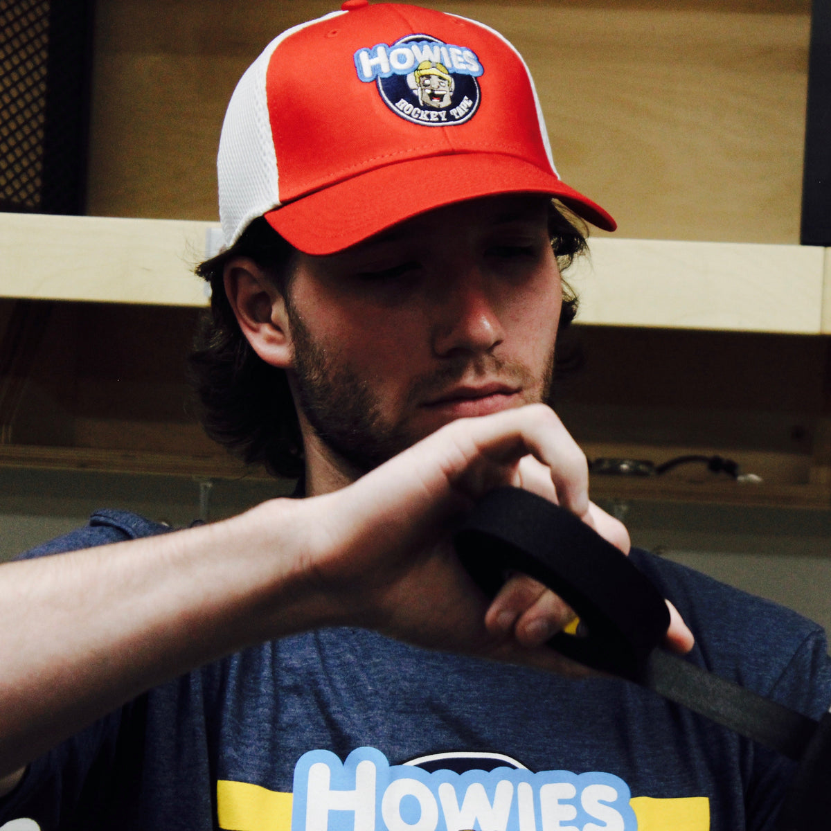 Howies Draft Day Flex-Fit Hats Howies Hockey Tape