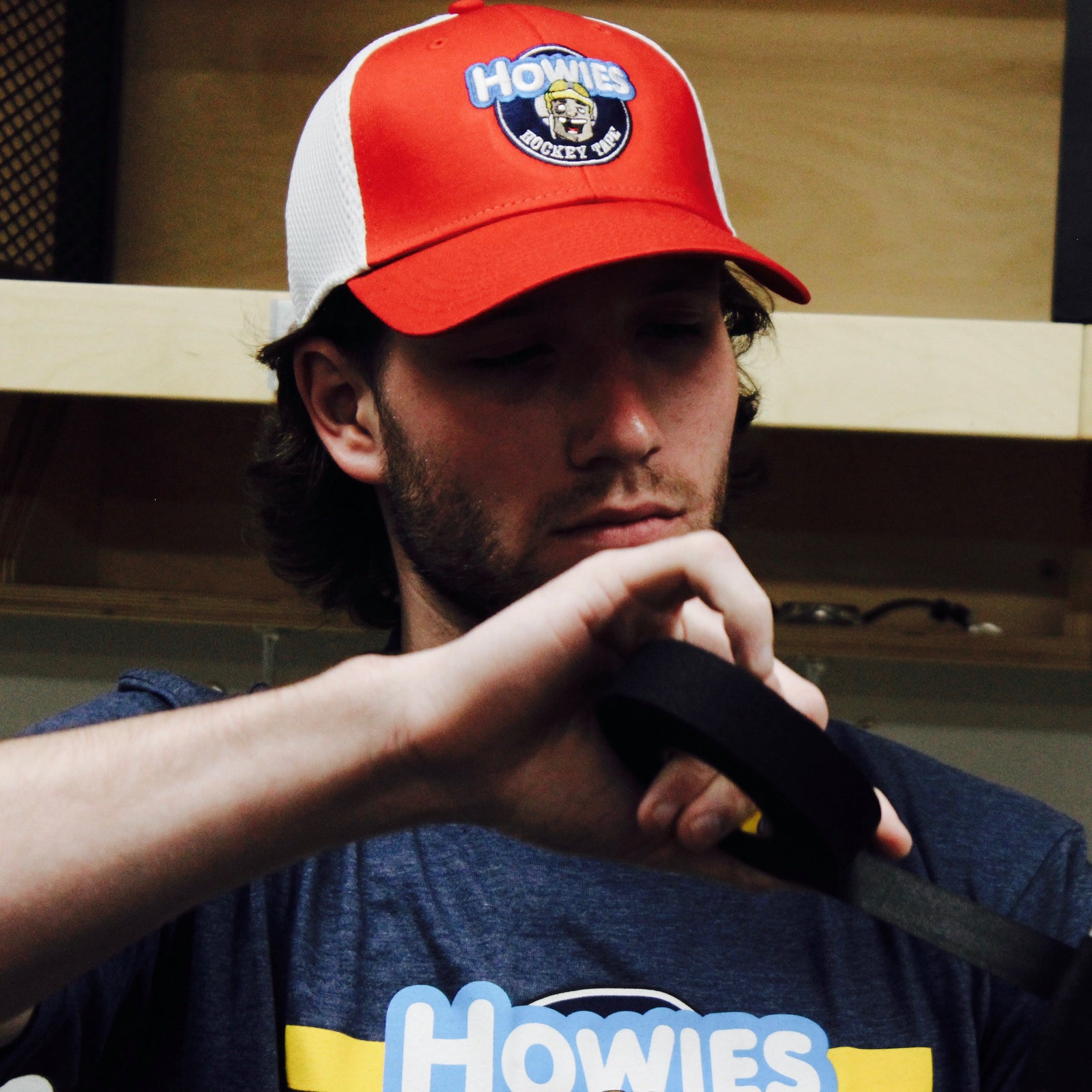 Howies Draft Day Flex-Fit Hats Howies Hockey Tape