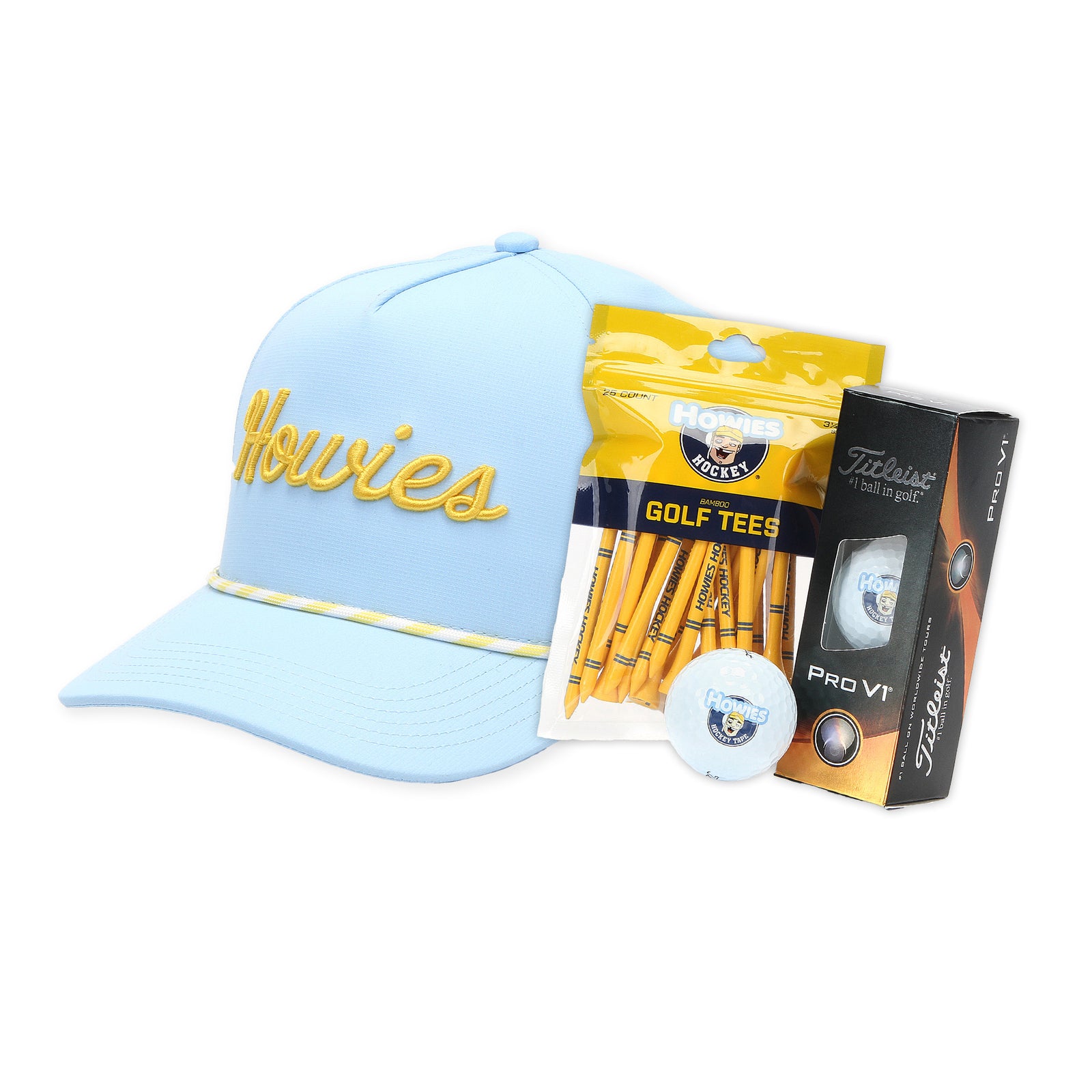Tour Lid Golf Bundle Apparel Howies Hockey Tape Light Blue  
