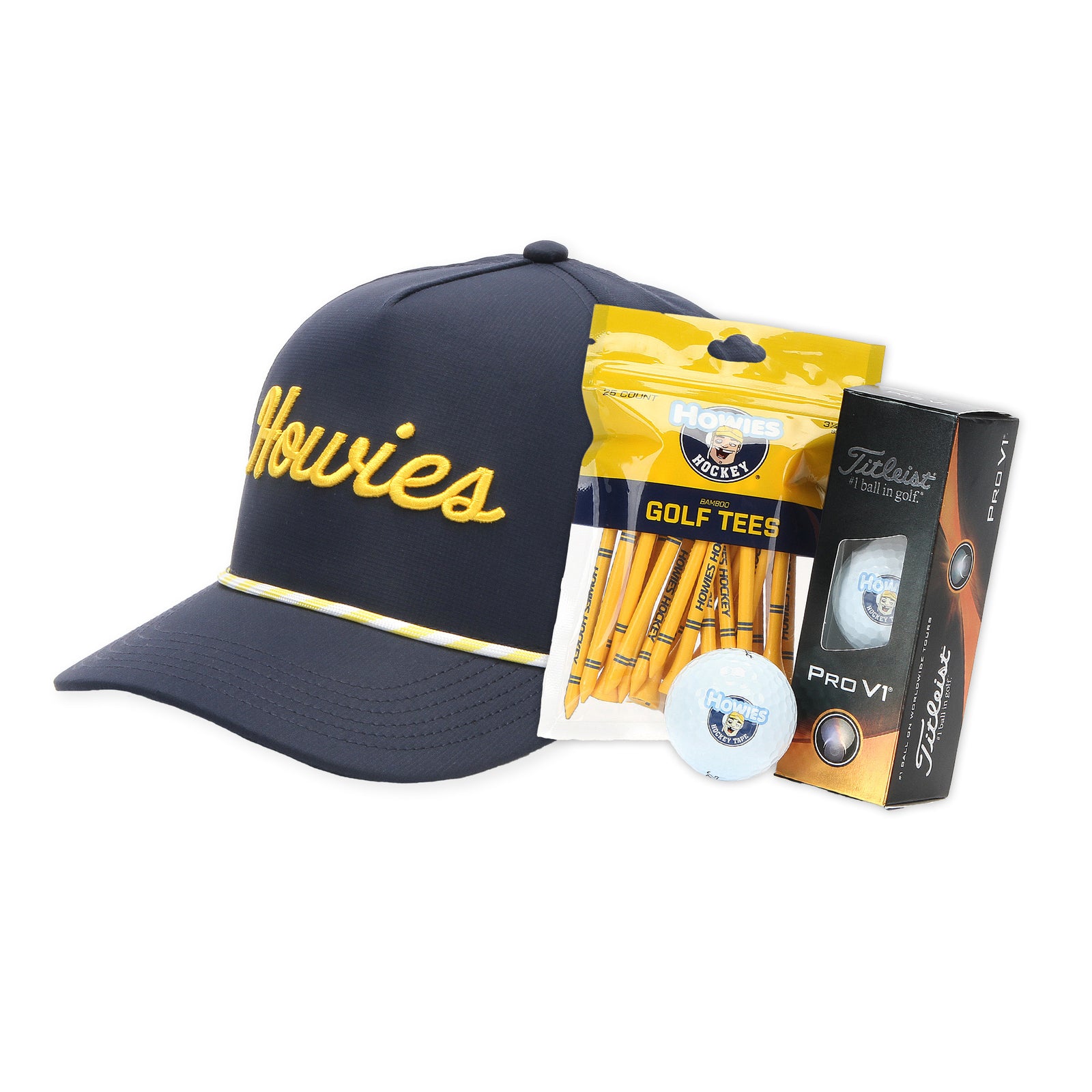 Tour Lid Golf Bundle Apparel Howies Hockey Tape Navy  