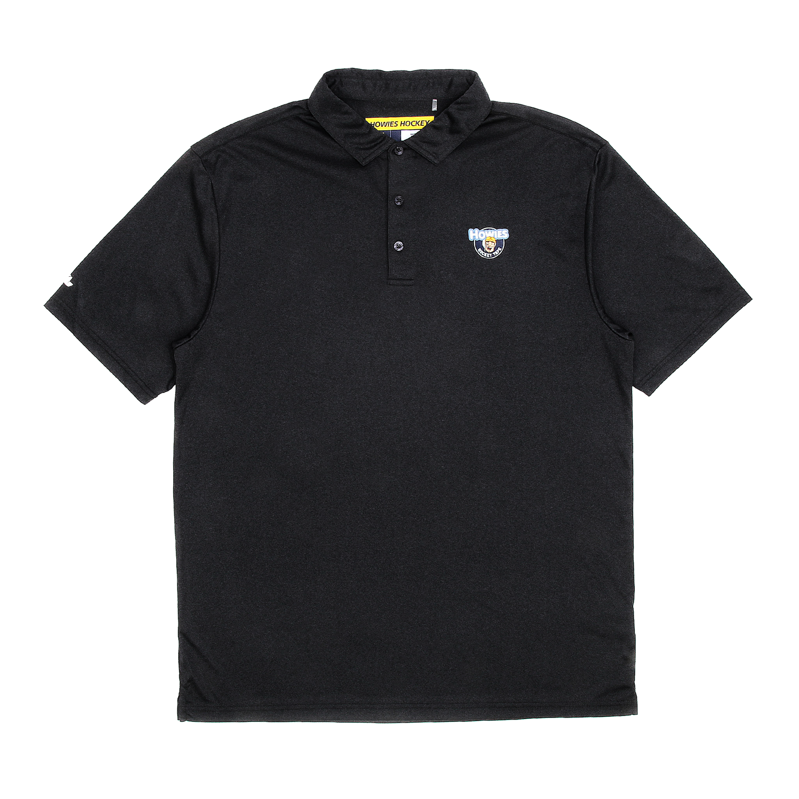 Howies Performance Polo Polos Howies Hockey Tape Black Small 