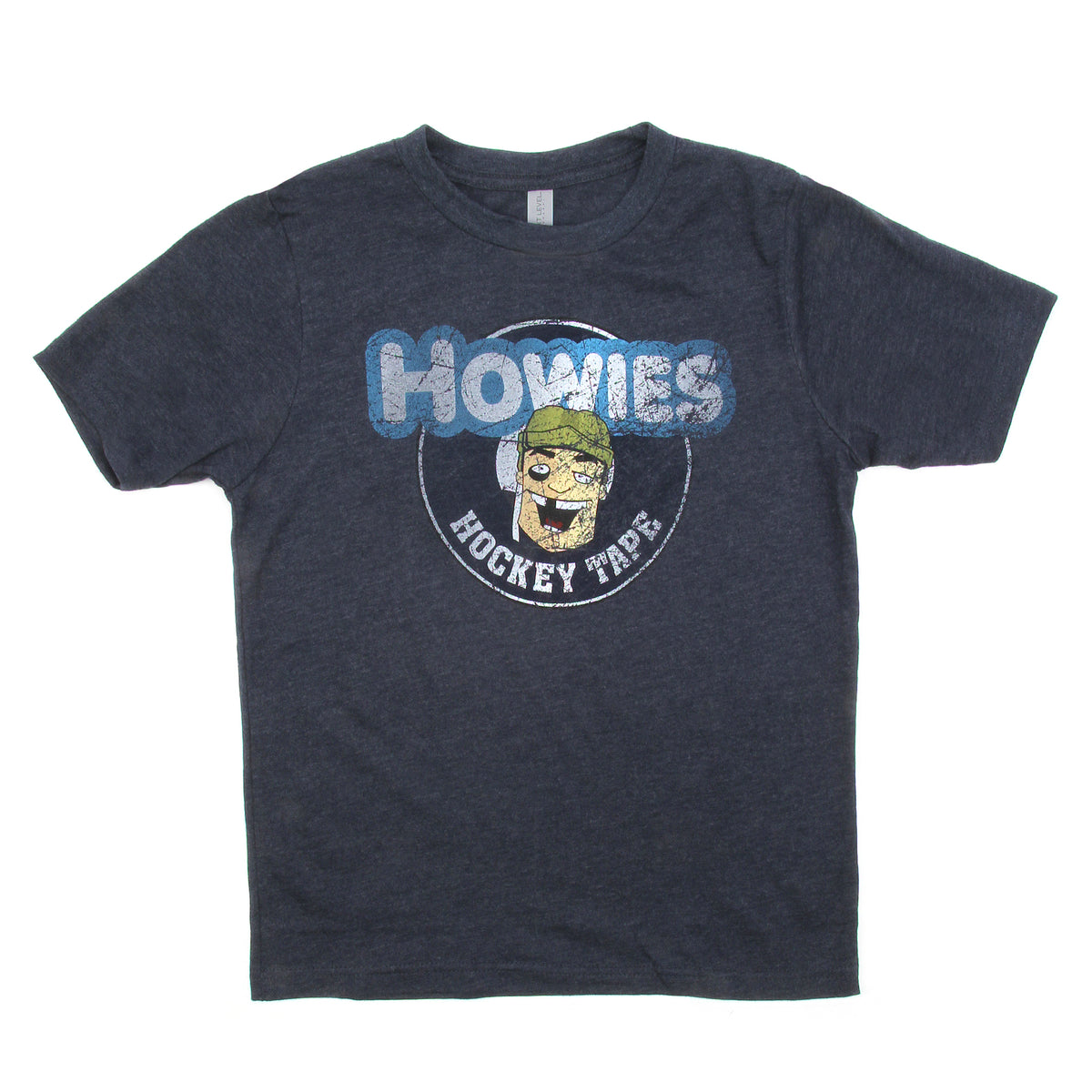 Youth Vintage Tee Tees Howies Hockey Tape Small (6-7) Navy 