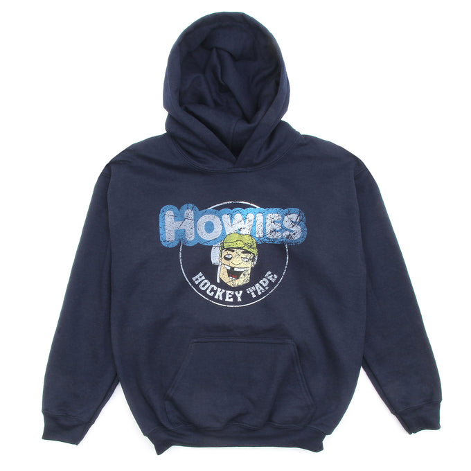 Youth Vintage Hoodie Hoodies Howies Hockey Tape Small (8) Navy 