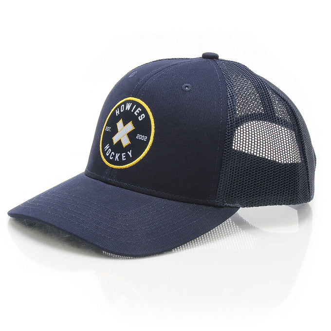 The Cross-Check Lid Hats Howies Hockey Tape Navy  