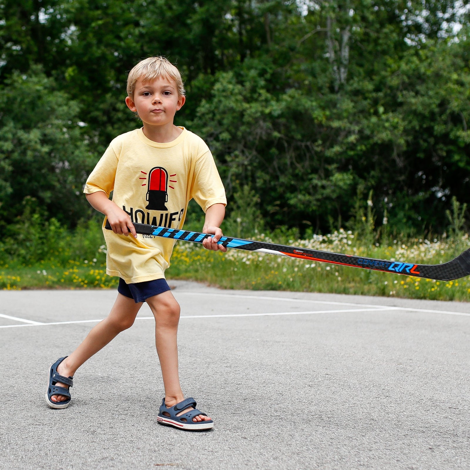 Light the Lamp Youth Tee Tees Howies Hockey Tape   