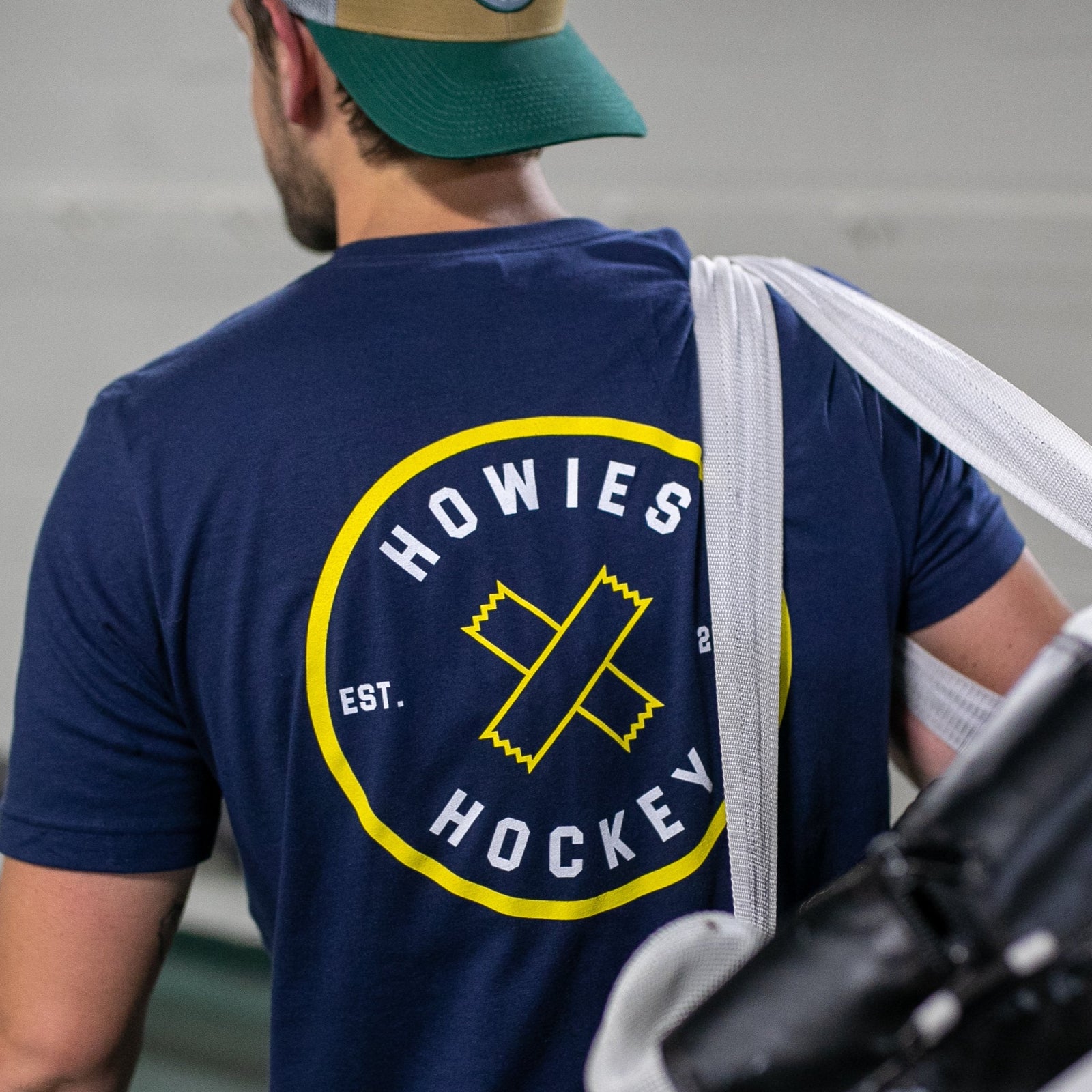 The Cross-Check Tee Tees Howies Hockey Tape   