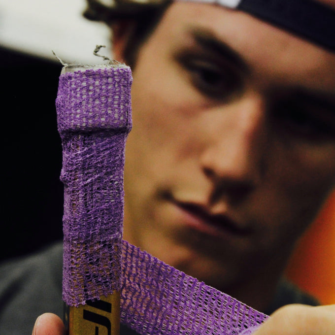 Howies Purple Stretchy Grip Hockey Tape Stretch Grip Tape Howies Hockey Tape   