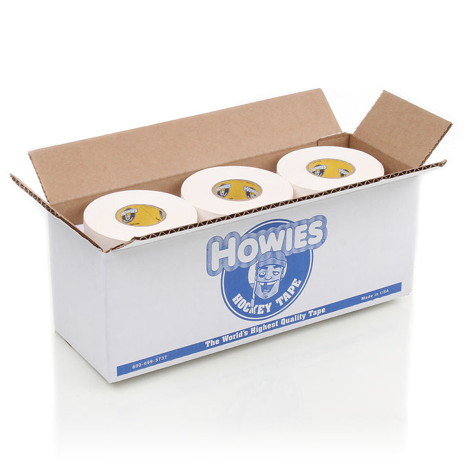 Howies White Cloth Hockey Tape Cloth Tape Howies Hockey Tape 12pk  