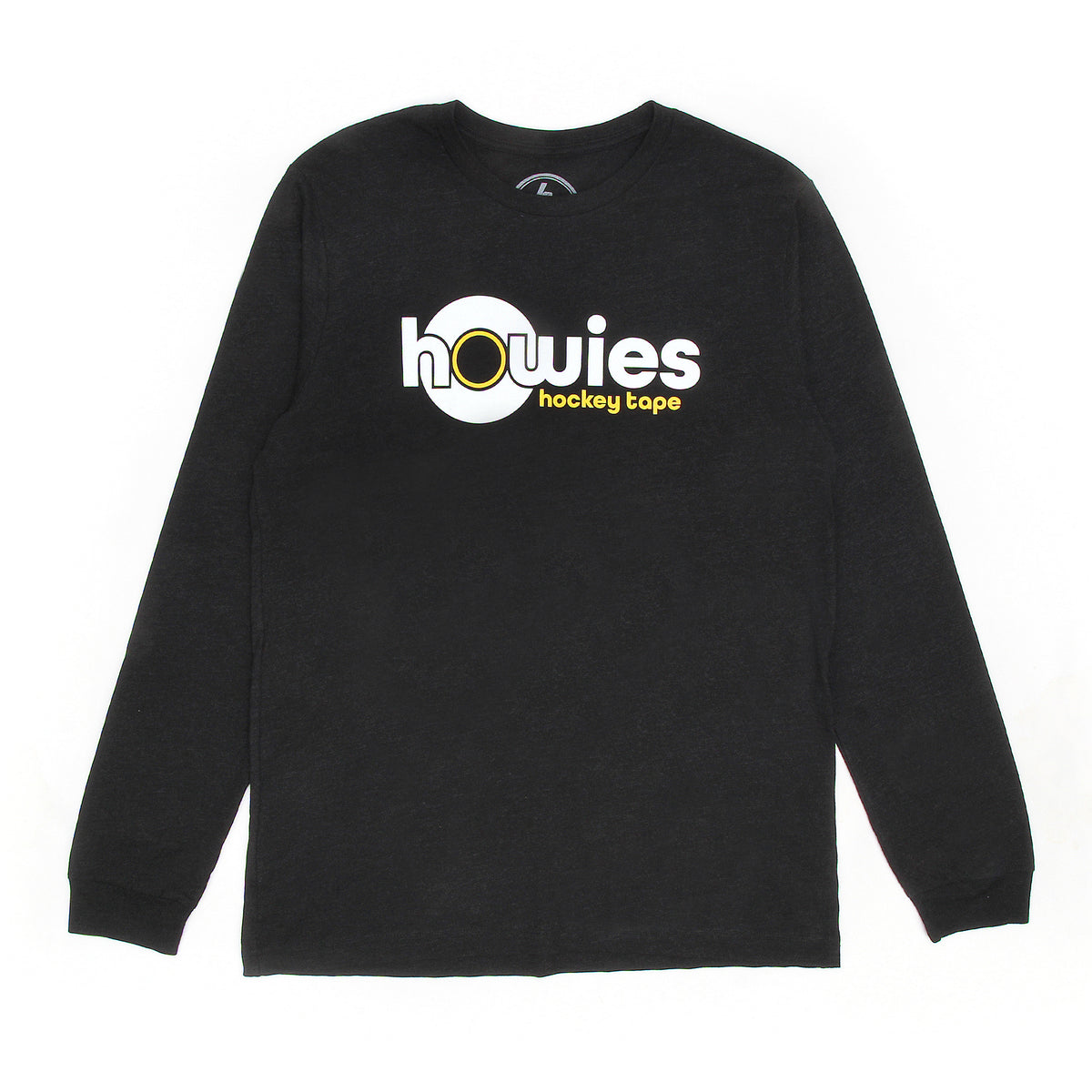 The Tee-J Long Sleeve Tees Howies Hockey Tape Black X-Small 