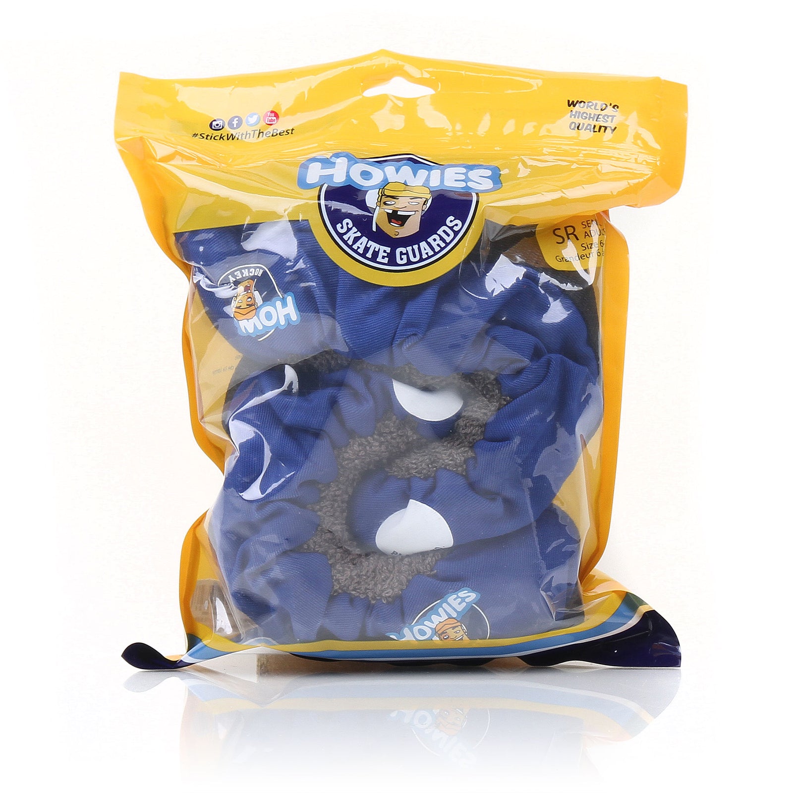 Royal Blue Skate Guards Skate Guards Howies Hockey Tape   