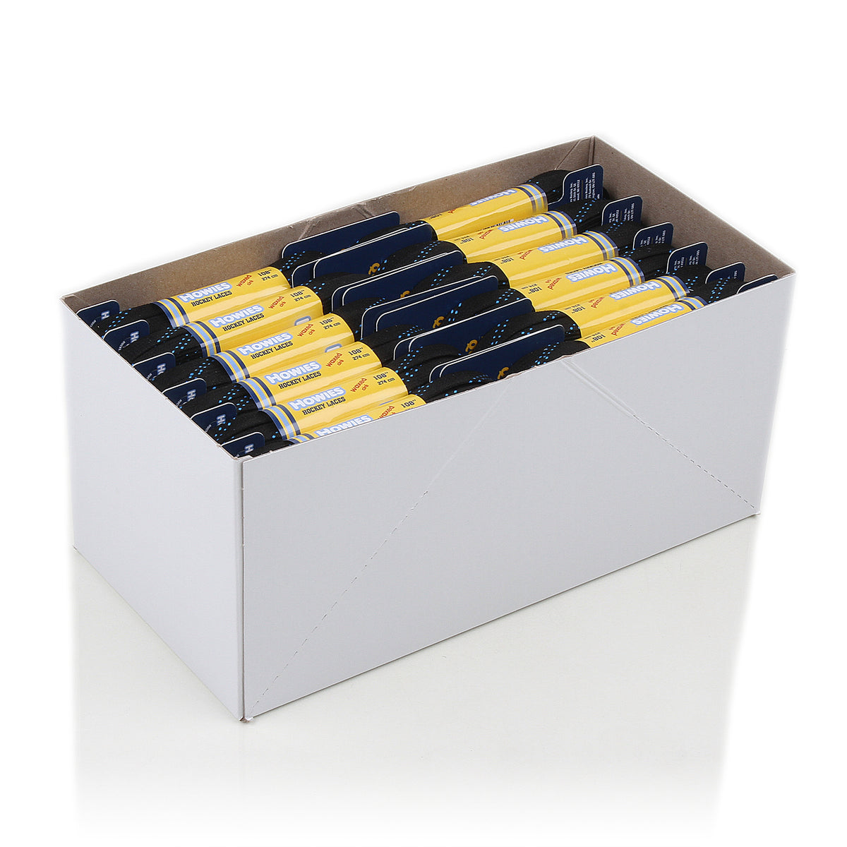 Howies Black Waxed Hockey Skate Laces Waxed Laces Howies Hockey Tape 18pk 72" 