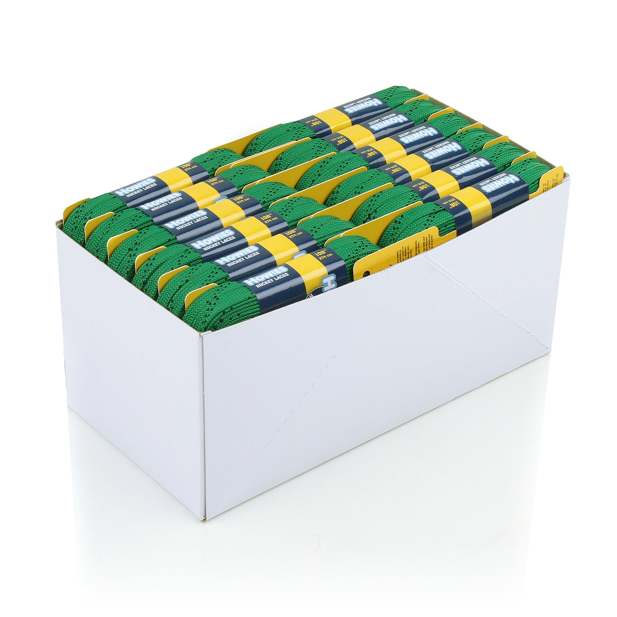 Howies Green Cloth Hockey Skate Laces Cloth Laces Howies Hockey Tape 18pk 72" 