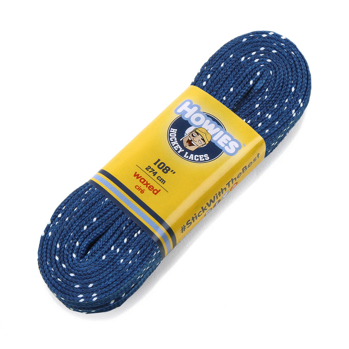 Howies Royal Blue Waxed Hockey Skate Laces Waxed Laces Howies Hockey Tape 1pk 72" 