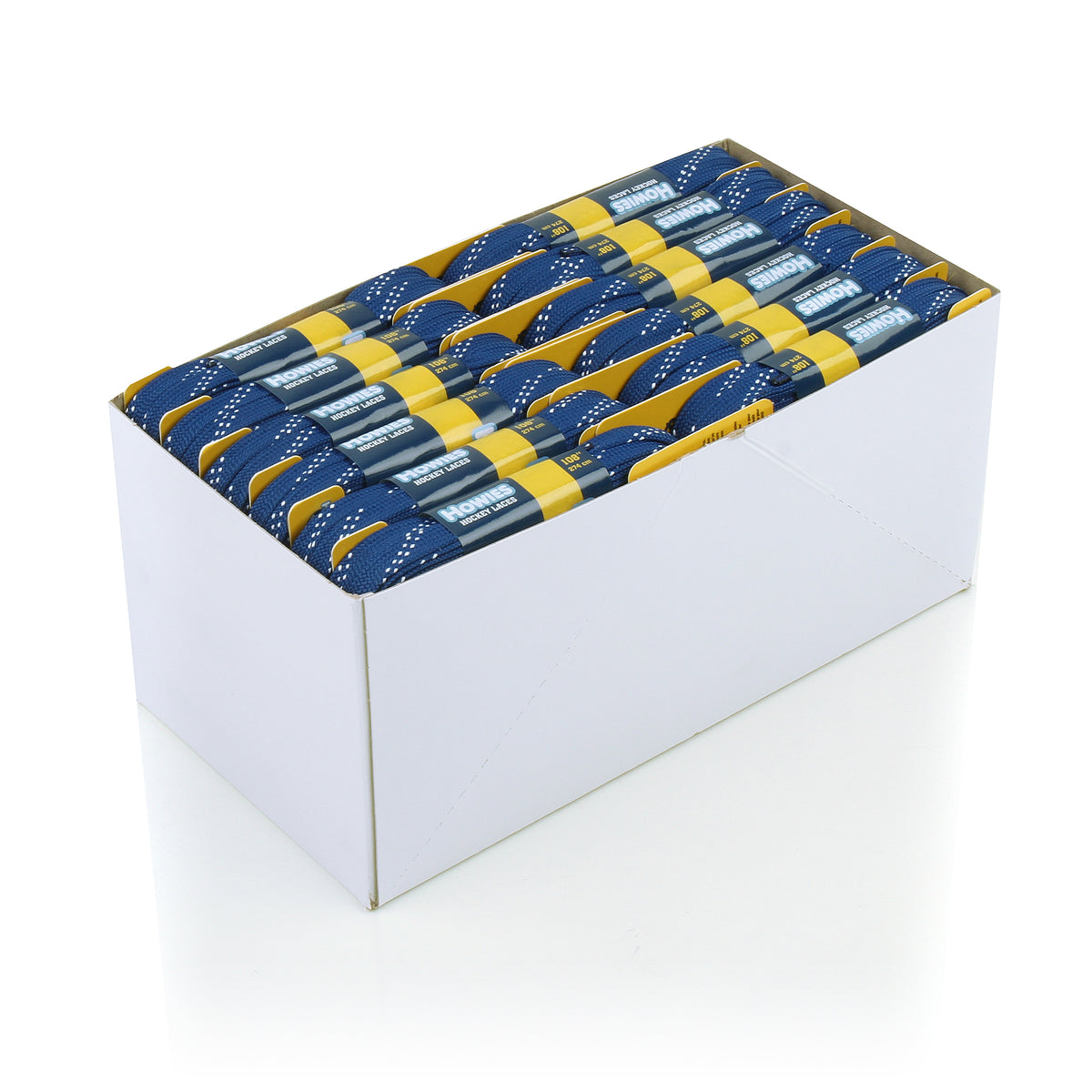 Howies Royal Blue Cloth Hockey Skate Laces Cloth Laces Howies Hockey Tape 18pk 72" 