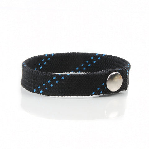 Howies Skate Lace Bracelet Bracelets Howies Hockey Tape Black Small 