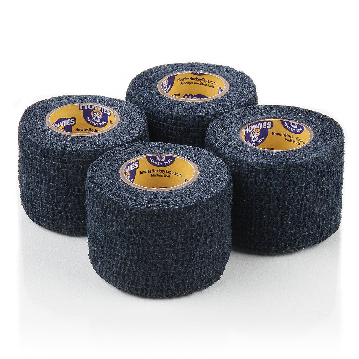 Howies Navy Stretchy Grip Hockey Tape Stretch Grip Tape Howies Hockey Tape 4pk  
