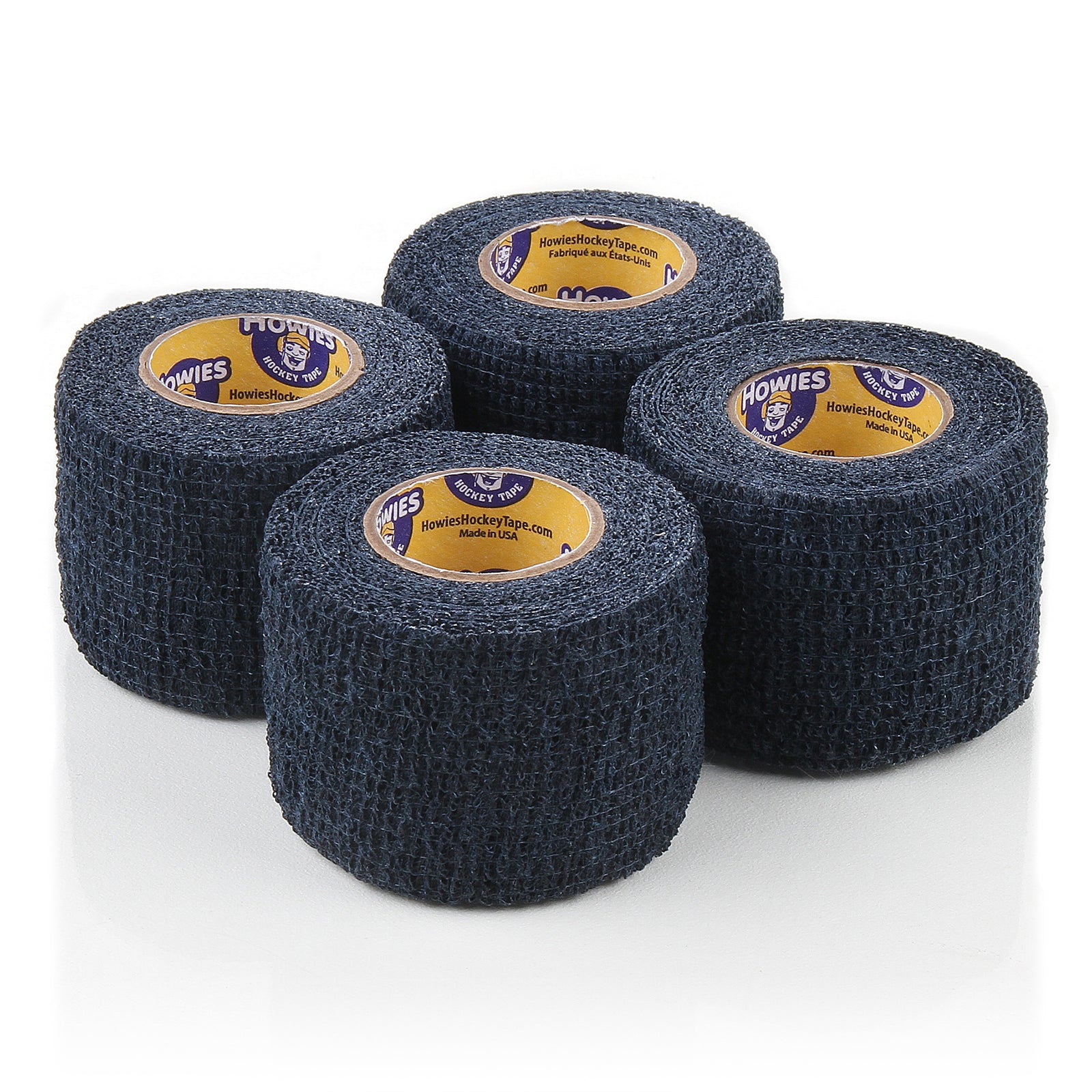 Howies Navy Stretchy Grip Hockey Tape Stretch Grip Tape Howies Hockey Tape 4pk  