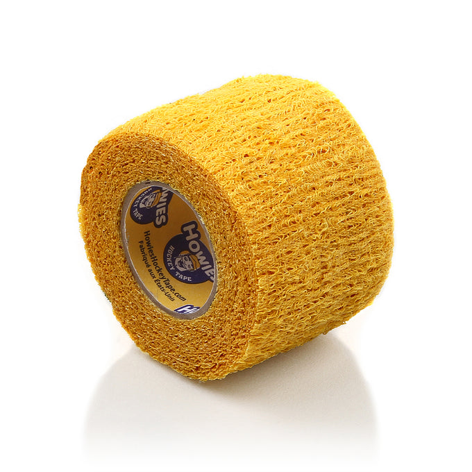 Howies Yellow Stretchy Grip Hockey Tape - 1pk